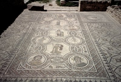 Gods and Goddesses, from the Main Room Floor of a House by Roman